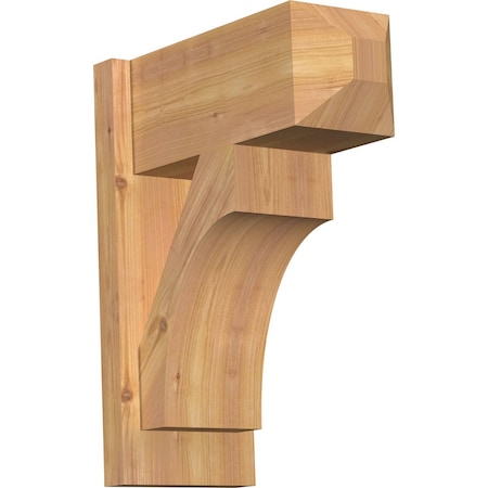 Ekena Millwork Westlake Craftsman Smooth Outlooker, Western Red Cedar, 7 1/2"W x 16"D x 20"H OUT08X16X20WTL04SWR
